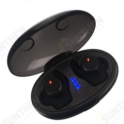 [bluetooth 5.0] TWS Wireless Earphone Noise Cancelling Stereo Handsfree Headphone with Mic