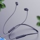 [bluetooth 5.0] F1 Sport Magnetic Hifi Stereo Sound Wireless Hanging Ear Neckband Earphone With EMS Noise Cancelling Mic