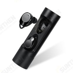 [bluetooth 5.0] Mini TWS Earbuds Smart Touch Bilateral Call IPX6 Waterproof Earphone with 1000mAh Charging Box Power Bank
