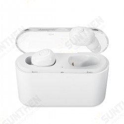 [bluetooth 5.0] TWS Earphone CVC8.0 Noise Cancelling 3500mAh Power Bank Stereo Sport Headphone with Mic