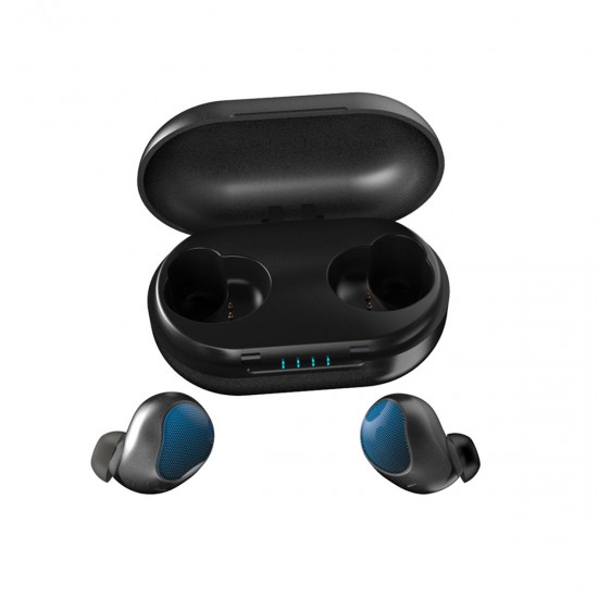 [bluetooth 5.0] TWS Mini Earphone HiFi Stereo Touch Control Auto Pairing IPX5 Waterproof Sport Headphones with Mic