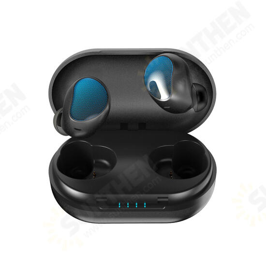 [bluetooth 5.0] TWS Mini Earphone HiFi Stereo Touch Control Auto Pairing IPX5 Waterproof Sport Headphones with Mic