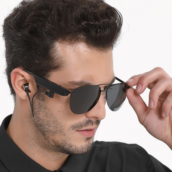 bluetooth Glasses Earphone Smart 5.0 Stereo Wireless Stereo HIFI Single Earphone Sports Sunglasses