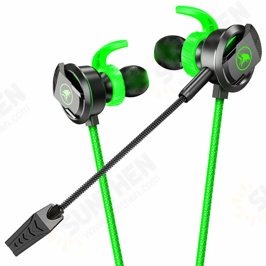 RX3 In-Ear Gaming Headset Dual Microphone Super Bass Headphone Active Noise Reduction with Detachable HD Long-Microphone RX3 In-Ear Gaming Headset Dual Microphone Super Bass Headphone Active Noise Reduction with Detachable HD Long-Microphone