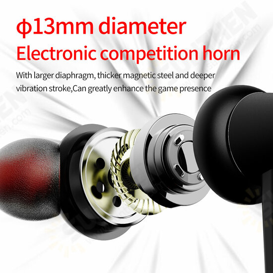 RX3 In-Ear Gaming Headset Dual Microphone Super Bass Headphone Active Noise Reduction with Detachable HD Long-Microphone RX3 In-Ear Gaming Headset Dual Microphone Super Bass Headphone Active Noise Reduction with Detachable HD Long-Microphone