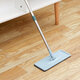 360° Rotation Spin Flat Mop Bucket Set Auto Rebound Hand-free Floor Cleaning