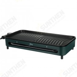 1500W 110V/220V Nonstick Electric Indoor Smokeless Grill Portable BBQ Grills with Recipes, Fast Heating, Adjustable Thermostat, Easy to Clean 1500W 110V/220V Nonstick Electric Indoor Smokeless Grill Portable BBQ Grills with Recipes, Fast Heating, Adjustable Thermostat, Easy to Clean