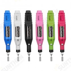 0-20000RPM 6 Color USB Charging Electric Nail Grinder Drill Portable Manicure Pedicure Nail Machine with 6 Grinding Heads 0-20000RPM 6 Color USB Charging Electric Nail Grinder Drill Portable Manicure Pedicure Nail Machine with 6 Grinding Heads