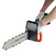 100/125mm Electric Angle Grinder Chainsaw Woodworking Cutting Chainsaw Bracket W/ 1/2pcs Battery 100/125mm Electric Angle Grinder Chainsaw Woodworking Cutting Chainsaw Bracket W/ 1/2pcs Battery