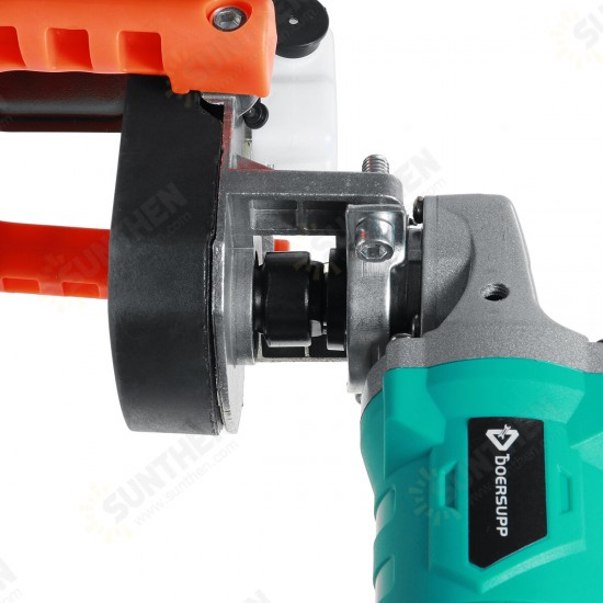 100/125mm Electric Angle Grinder Chainsaw Woodworking Cutting Chainsaw Bracket W/ 1/2pcs Battery 100/125mm Electric Angle Grinder Chainsaw Woodworking Cutting Chainsaw Bracket W/ 1/2pcs Battery