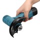 100mm 18V 800W Electric Angle Grinder Portable Handheld Cutting Polishing Tool W/ 1/2 Battery