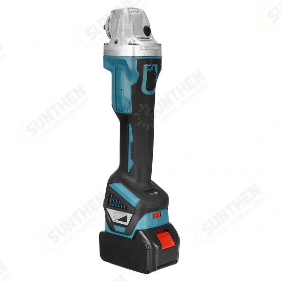 100mm Brushless Angle Grinder 6 Gear Adjustable Electric Polishing Machine W/ 1 or 2 Battery