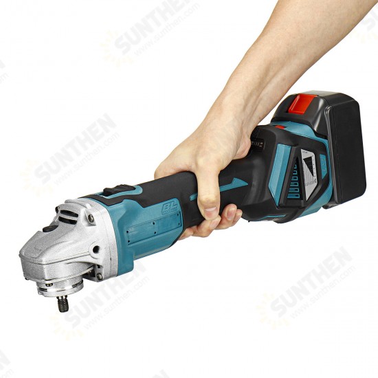 100mm Brushless Angle Grinder 6 Gear Adjustable Electric Polishing Machine W/ 1 or 2 Battery