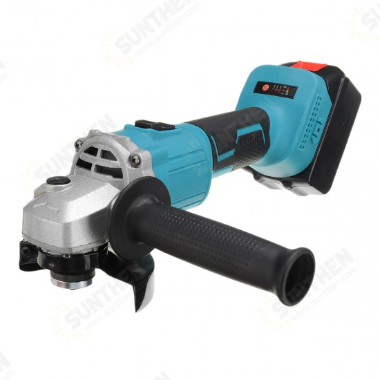 100mm Brushless Cordless Angle Grinder 3 Gears Polishing Grinding Cutting Tool With Battery Also For For Makita 18V Battery