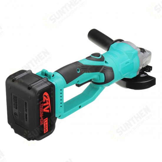 100mm Cordless Electric Angle Grinder 15000MAH 1/2 Lithium Batteries Brushless Grinding Machine For Polishing Cutting EU Plug Fit Makita