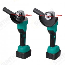 100mm/125mm Brushless Electric Angle Grinder Polishing Grinding Cutting Tool W/ 1pc/2pcs Battery For Makita EU Plug 100mm/125mm Brushless Electric Angle Grinder Polishing Grinding Cutting Tool W/ 1pc/2pcs Battery For Makita EU Plug