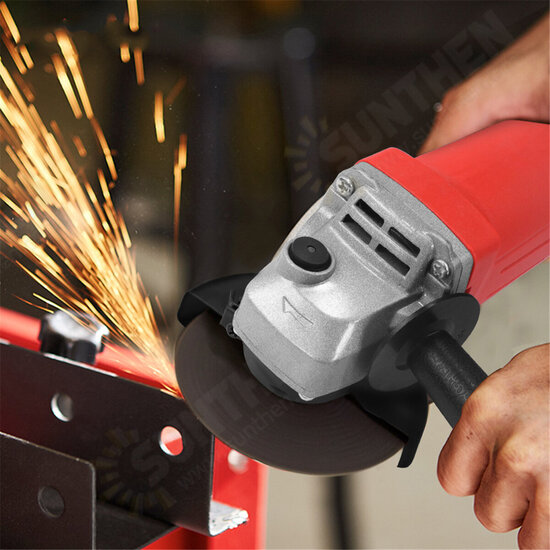 1100W 11000r/min Electric Angle Grinder Grinding Machine Woodworking Tool