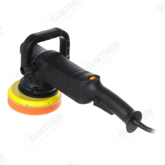 110/220V 21MM 3800R/MIN 6inch Dual Action Polisher D/A Orbital Buffer Sander Car Polishing Machine Pad