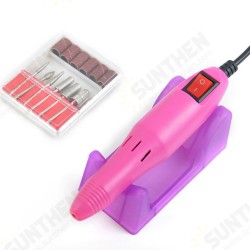 110/220V Electric Nail Drill Pen Set Nail File Art Manicure Pedicure Polish Tools 110/220V Electric Nail Drill Pen Set Nail File Art Manicure Pedicure Polish Tools