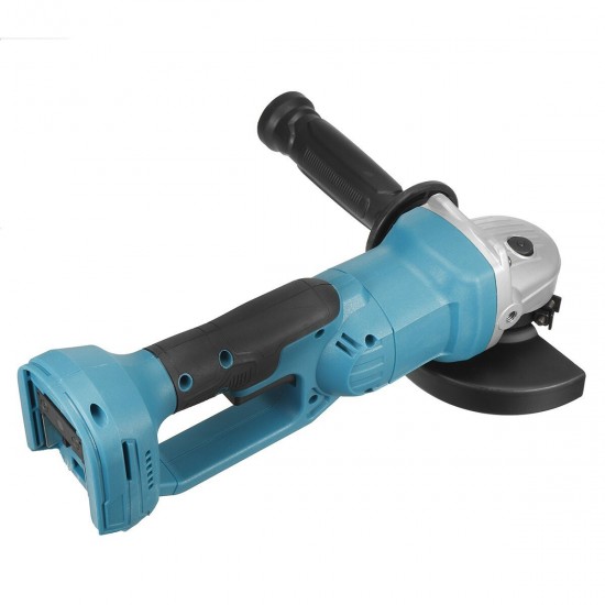 125mm 18V Brushless Electric Angle Grinder Portable Grinding Polishing Cutting Tool W/ None/1/2 Battery