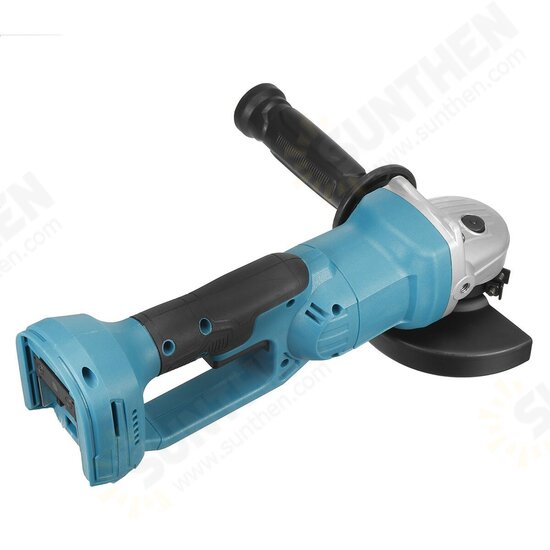 125mm 18V Brushless Electric Angle Grinder Portable Grinding Polishing Cutting Tool W/ None/1/2 Battery