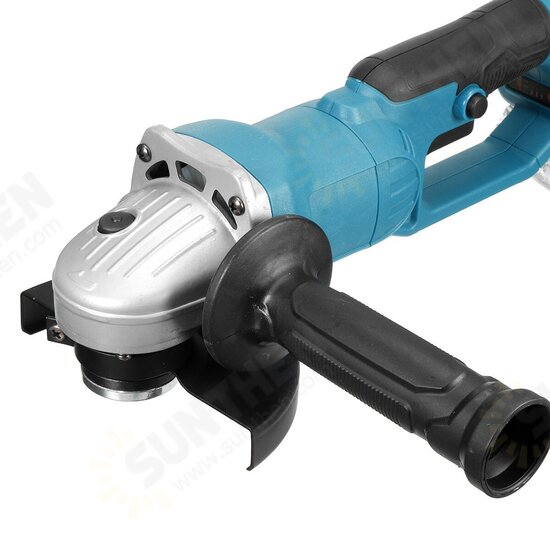 125mm 18V Brushless Electric Angle Grinder Portable Grinding Polishing Cutting Tool W/ None/1/2 Battery