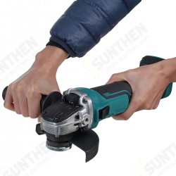 125mm 800W Cordless Brushless Angle Grinder Cutting Tool Variable Speed Electric Polisher For Makita 18V Battery 125mm 800W Cordless Brushless Angle Grinder Cutting Tool Variable Speed Electric Polisher For Makita 18V Battery