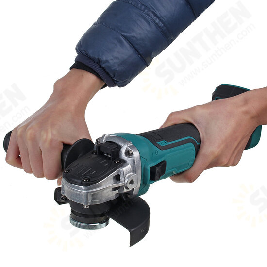 125mm 800W Cordless Brushless Angle Grinder Cutting Tool Variable Speed Electric Polisher For Makita 18V Battery