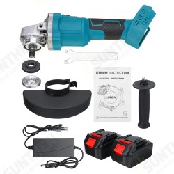125mm Brushless Cordless Angle Grinder 3 Gears Polishing Grinding Cutting Tool With Battery Also For Makita 18V Battery 125mm Brushless Cordless Angle Grinder 3 Gears Polishing Grinding Cutting Tool With Battery Also For Makita 18V Battery