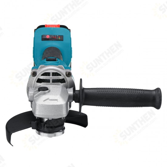 125mm Brushless Cordless Angle Grinder 3 Gears Polishing Grinding Cutting Tool With Battery Also For Makita 18V Battery