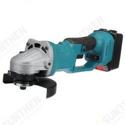 125mm Brushless Rechargable Angle Grinder W/ 1/2 Battery Metal Stone Wood Plastic Cutting Polishing Tool 125mm Brushless Rechargable Angle Grinder W/ 1/2 Battery Metal Stone Wood Plastic Cutting Polishing Tool