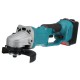 125mm Brushless Rechargable Angle Grinder W/ 1/2 Battery Metal Stone Wood Plastic Cutting Polishing Tool