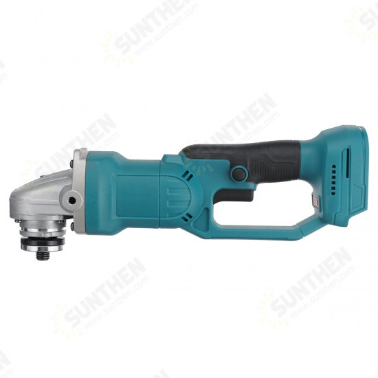 125mm Brushless Rechargable Angle Grinder W/ 1/2 Battery Metal Stone Wood Plastic Cutting Polishing Tool 125mm Brushless Rechargable Angle Grinder W/ 1/2 Battery Metal Stone Wood Plastic Cutting Polishing Tool
