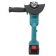 125mm Brushless Rechargable Angle Grinder W/ 1/2 Battery Metal Stone Wood Plastic Cutting Polishing Tool 125mm Brushless Rechargable Angle Grinder W/ 1/2 Battery Metal Stone Wood Plastic Cutting Polishing Tool