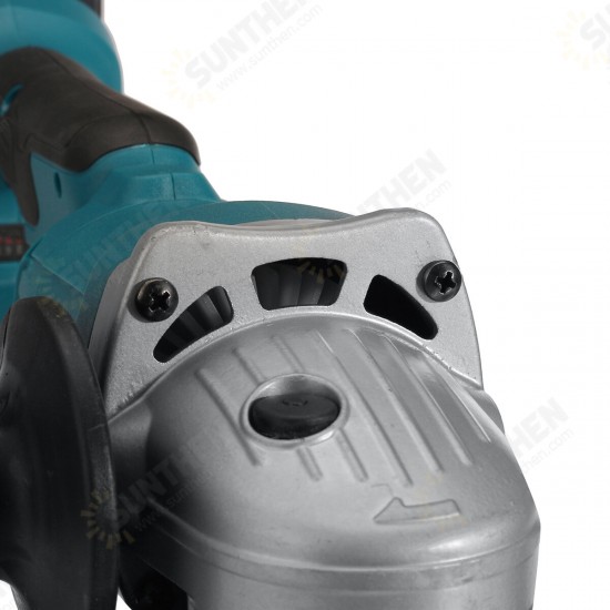 125mm Brushless Rechargable Angle Grinder W/ 1/2 Battery Metal Stone Wood Plastic Cutting Polishing Tool