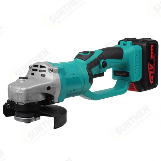 125mm Cordless Electric Angle Grinder 15000MAH 1/2 Lithium Batteries Brushless Grinding Machine For Polishing Cutting EU Plug Fit Makita 125mm Cordless Electric Angle Grinder 15000MAH 1/2 Lithium Batteries Brushless Grinding Machine For Polishing Cutting EU Plug Fit Makita