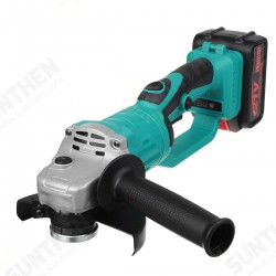 125mm Cordless Electric Angle Grinder 15000MAH 1/2 Lithium Batteries Brushless Grinding Machine For Polishing Cutting EU Plug Fit Makita 125mm Cordless Electric Angle Grinder 15000MAH 1/2 Lithium Batteries Brushless Grinding Machine For Polishing Cutting EU Plug Fit Makita