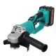 125mm Cordless Electric Angle Grinder 15000MAH 1/2 Lithium Batteries Brushless Grinding Machine For Polishing Cutting EU Plug Fit Makita