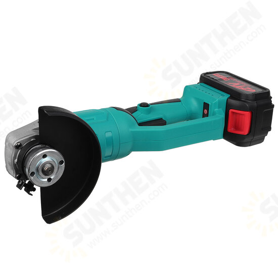 125mm Cordless Electric Angle Grinder 15000MAH 1/2 Lithium Batteries Brushless Grinding Machine For Polishing Cutting EU Plug Fit Makita