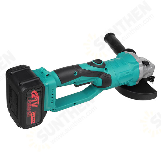 125mm Cordless Electric Angle Grinder 15000MAH 1/2 Lithium Batteries Brushless Grinding Machine For Polishing Cutting EU Plug Fit Makita