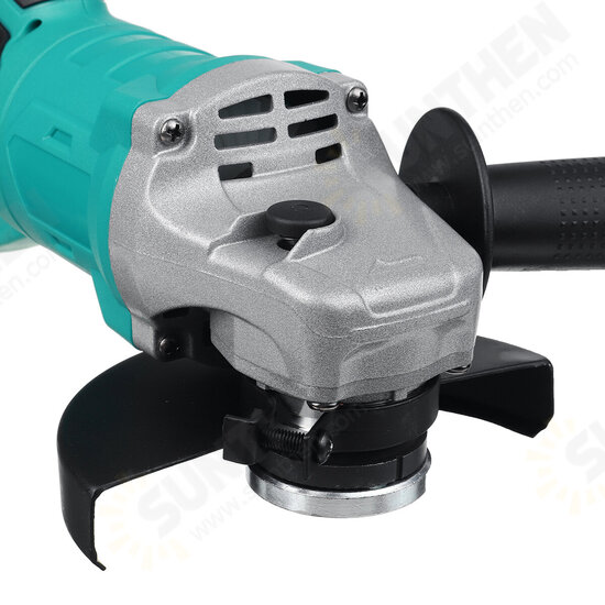 125mm Cordless Electric Angle Grinder 15000MAH 1/2 Lithium Batteries Brushless Grinding Machine For Polishing Cutting EU Plug Fit Makita