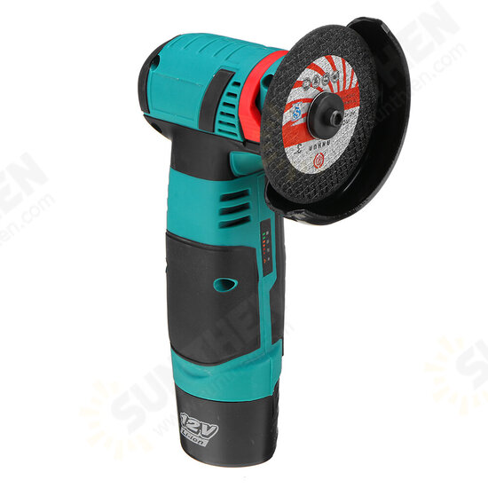 12V 300W Compact Brushless Cordless Angle Grinder Polishing Machine 19500 rpm Diamond Cutting Power Tool W/ 1pc/2pcs Battery 12V 300W Compact Brushless Cordless Angle Grinder Polishing Machine 19500 rpm Diamond Cutting Power Tool W/ 1pc/2pcs Battery