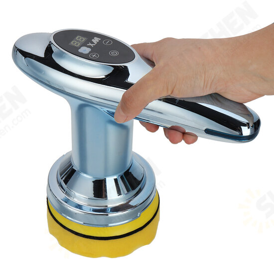 12V 4 inch 6 Gears USB Rechargeable Cordless Electric Car Polisher Small Grinder Waxing Machine Smart Digital Display