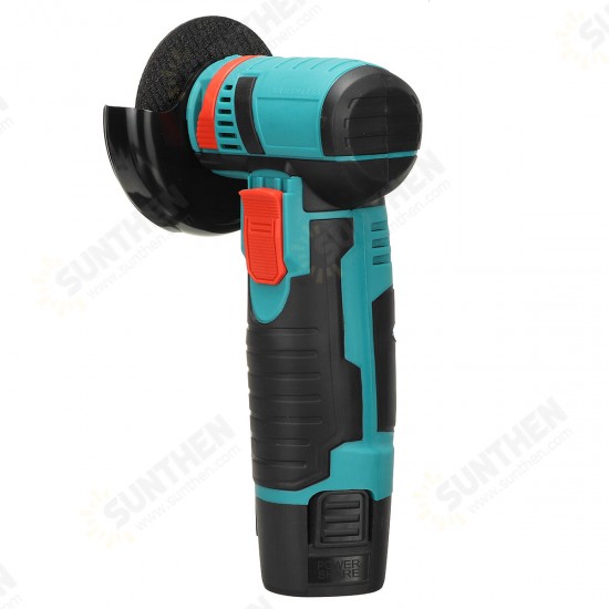 12V Brushless Angle Grinder Cordless Electric 300W 19500Rpm Cordless Cutting Polishing Tool