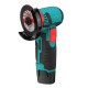 12V Brushless Angle Grinder Mini Cordless Electric Angle Grinder For Metal Wood W/ 1/2pcs Battery