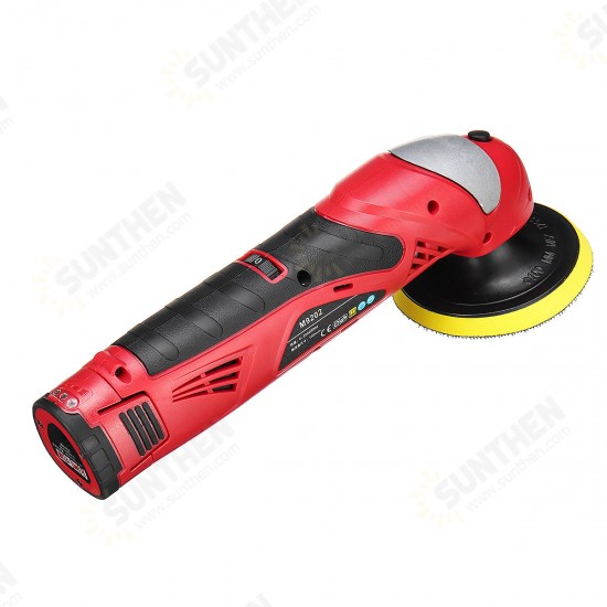 12V Li-ion Battery Compact Polisher Cordless Electric Polisher Waxing Polishing Machine