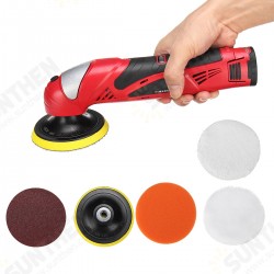 12V Li-ion Battery Compact Polisher Cordless Electric Polisher Waxing Polishing Machine 12V Li-ion Battery Compact Polisher Cordless Electric Polisher Waxing Polishing Machine