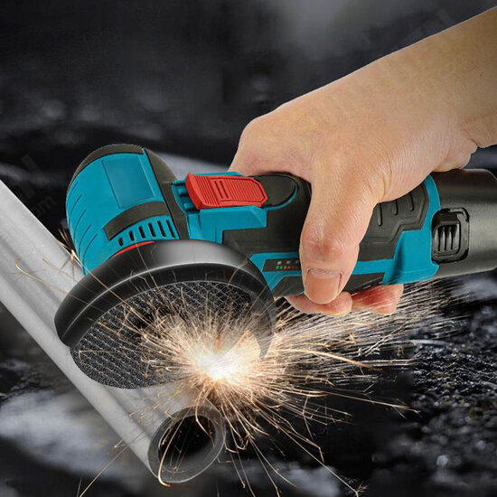 1500rpm 1200mAh 12V Brushless Angle Grinder Electric Polishing Grinding Machine w/ 1/2pcs Batteries