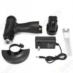 16.8V Cordless Angle Grinder Portable Polishing Cut Off Tool W/ 1pc Battery 16.8V Cordless Angle Grinder Portable Polishing Cut Off Tool W/ 1pc Battery