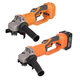 180° Rotary Cordless Brushless Angle Grinder 100mm 1580W Electric Angle Grinding Machine W/ 3 LED Lights Fit Makita Battery 3 Speed Regulated 180° Rotary Cordless Brushless Angle Grinder 100mm 1580W Electric Angle Grinding Machine W/ 3 LED Lights Fit Makita Battery 3 Speed Regulated